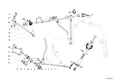 NK 1800 4 Zyl Sedan / Pedals/  Accelerator Pedal Rod Assembly-4