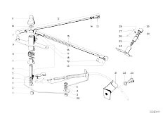 NK 2000 4 Zyl Sedan / Pedals/  Accelerator Pedal Rod Assembly-6
