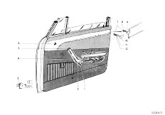 NK 1500 4 Zyl Sedan / Vehicle Trim/  Door Trim Panel Front-2