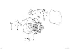 E34 530i M60 Touring / Fuel Preparation System/  Throttle Housing Assembly