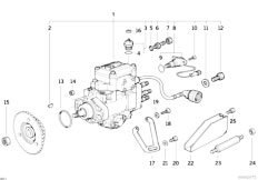 E34 525tds M51 Sedan / Fuel Preparation System Diesel Injection Pump