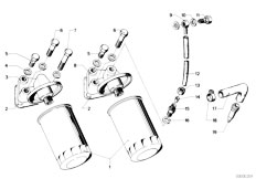 E12 520i M20 Sedan / Engine/  Lubrication System Oil Filter