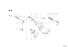 114 1600 M10 Cabrio / Vehicle Electrical System/  Wipe System