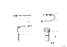 114 1802 M10 Sedan / Instruments Measuring Systems/  Speedo Cable
