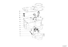 NK 1600 4 Zyl Sedan / Fuel Preparation System/  Carburetor Float Assy Jet