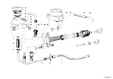 NK 2000C M10 Coupe / Clutch/  Input Cylinder Clutch