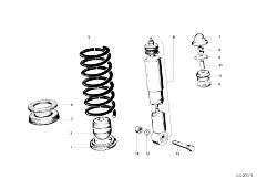 NK 2000C M10 Coupe / Rear Axle Rear Coil Spring