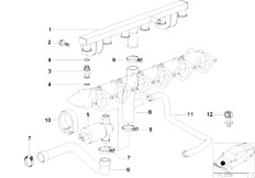 Z3 Z3 M3.2 S50 Roadster / Fuel Preparation System Idle Regulating Valve