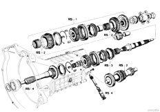 E21 316 M10 Sedan / Manual Transmission Getrag 242 Gear Wheel Set Repair Kit