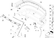 Z3 Z3 1.9 M44 Roadster / Vehicle Trim/  Interior Body Trim Panel