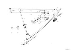 ISE 250 1 Zyl Sedan / Manual Transmission/  Shift Lever