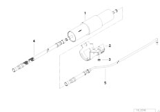 E36 M3 3.2 S50 Sedan / Fuel Supply Fuel Filter