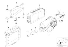 E36 318tds M41 Compact / Brakes/  Abs Hydro Unit Control Unit Support