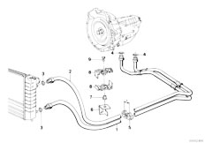 E30 316i M40 Touring / Radiator Transmission Oil Cooling