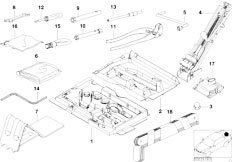 Z3 Z3 3.0i M54 Coupe / Equipment Parts Car Tool Lifting Jack