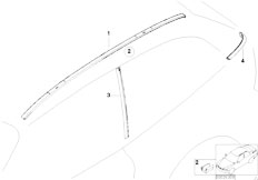 Z3 Z3 M3.2 S50 Coupe / Vehicle Trim/  Exterior Trim