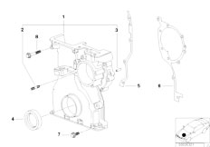 E46 330Ci M54 Cabrio / Engine/  Timing Case