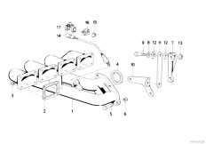 E30 320is S14 4 doors / Exhaust System/  Exhaust Manifold