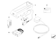 E46 330Ci M54 Cabrio / Communication Systems/  Single Parts F Classic Hands Free Facil