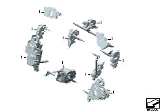 F01 750i N63 Sedan / Heater And Air Conditioning Actuator For Automatic Air Condition