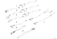 E46 320d M47 Touring / Vehicle Electrical System/  Rep Cable Airbag-3