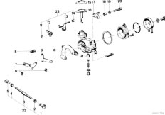 E12 520 M10 Sedan / Fuel Preparation System Automatic Choke