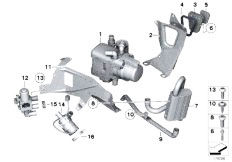 F01 750i N63 Sedan / Heater And Air Conditioning/  Auxiliary Heating