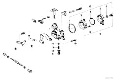 E12 520 M10 Sedan / Fuel Preparation System/  Automatic Choke-2