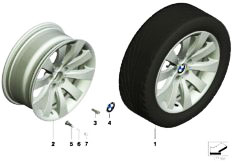 F02 750Li N63 Sedan / Wheels Bmw La Wheel Star Spoke 250