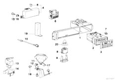 E32 730iL M30 Sedan / Instruments Measuring Systems/  On Board Computer