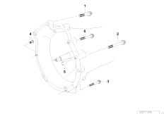 Z3 Z3 1.9 M44 Roadster / Manual Transmission/  Gearbox Mounting