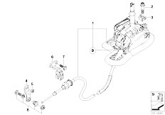 E90 330i N52 Sedan / Gearshift/  Autom Transmiss Steptronic Shift Parts