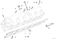 E12 528i M30 Sedan / Engine/  Cylinder Head-2