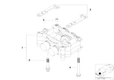 E46 318Ci M43 Coupe / Engine Housing With Compensating Shafts