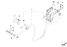 E85 Z4 3.0i M54 Roadster / Gearshift Autom Transmiss Steptronic Shift Parts