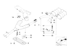 E39 523i M52 Touring / Exhaust System/  Exhaust System Rear-2