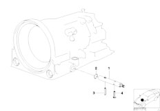 E34 520i M50 Sedan / Automatic Transmission/  A4s 270r 310r Selector Rod