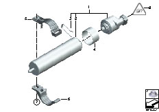 F01 730d N57 Sedan / Fuel Preparation System/  Fuel Strainer With Heating