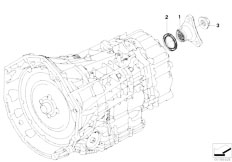 E93 M3 S65 Cabrio / Twin Clutch Gearbox Gs7d36sg Output Flange