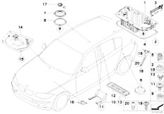 E88 120i N46N Cabrio / Vehicle Trim/  Misc Body Parts