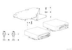 E34 524td M21 Sedan / Fuel Preparation System/  Programmed Dde Control Unit