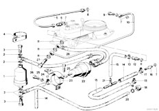 E21 320i M10 Sedan / Fuel Preparation System Fuel Supply Filter-2