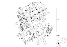 E46 318d M47N Sedan / Engine/  Short Engine