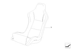 E46 M3 CSL S54 Coupe / Seats/  Recaro Sports Seat