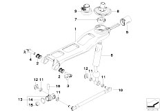 E61N 530i N52N Touring / Gearshift/  Gearbox Shifting Parts