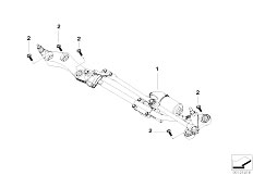 E61 525d M57N Touring / Vehicle Electrical System/  Single Wiper Parts