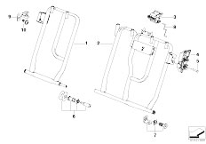 E46 318ti N42 Compact / Seats/  Through Loading Facility Single Parts