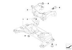 E63 650i N62N Coupe / Engine And Transmission Suspension/  Gearbox Suspension