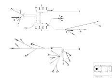 E53 X5 4.6is M62 SAV / Engine Electrical System Engine Wiring Harness