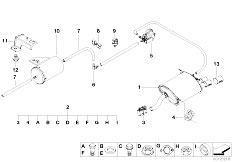 Z3 Z3 3.0i M54 Roadster / Exhaust System Exhaust System Rear